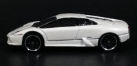 2009 Hot Wheels Dream Garage Series #4 Lamborghini Murcielago White Die Cast Toy Car Vehicle