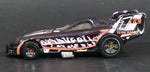 1999 Hot Wheels Mega Graphics Pontiac Firebird Funny Car Dark Black Purple Die Cast Toy Car Vehicle - Treasure Valley Antiques & Collectibles