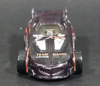 1999 Hot Wheels Mega Graphics Pontiac Firebird Funny Car Dark Black Purple Die Cast Toy Car Vehicle - Treasure Valley Antiques & Collectibles