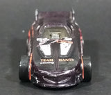 1999 Hot Wheels Mega Graphics Pontiac Firebird Funny Car Dark Black Purple Die Cast Toy Car Vehicle - Treasure Valley Antiques & Collectibles