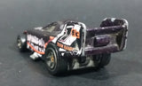 1999 Hot Wheels Mega Graphics Pontiac Firebird Funny Car Dark Black Purple Die Cast Toy Car Vehicle - Treasure Valley Antiques & Collectibles