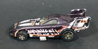 1999 Hot Wheels Mega Graphics Pontiac Firebird Funny Car Dark Black Purple Die Cast Toy Car Vehicle - Treasure Valley Antiques & Collectibles