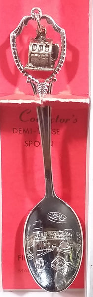 Reno, Nevada Slot Machine Collectible Decorative Souvenir Etched Metal Spoon - Treasure Valley Antiques & Collectibles