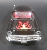 Vintage Majorette '57 Chevy Bel Air Black w/ Flames 1/34 Scale Die Cast Toy Model Car Vehicle w/ Opening Doors - Treasure Valley Antiques & Collectibles