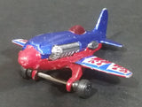 2006 Hot Wheels Aerial Attack Mad Propz Dark Blue Die Cast Toy Airplane - Treasure Valley Antiques & Collectibles