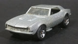 1996 Hot Wheels '67 Chevrolet Camaro Metalflake Silver Die Cast Toy Car Vehicle w/ Opening Hood - Treasure Valley Antiques & Collectibles