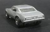 1996 Hot Wheels '67 Chevrolet Camaro Metalflake Silver Die Cast Toy Car Vehicle w/ Opening Hood - Treasure Valley Antiques & Collectibles