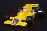 Vintage Soma Super Wheels Formula One Peter Yellow #6 Die Cast Toy Race Car Vehicle - Treasure Valley Antiques & Collectibles