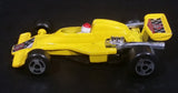 Vintage Soma Super Wheels Formula One Peter Yellow #6 Die Cast Toy Race Car Vehicle - Treasure Valley Antiques & Collectibles