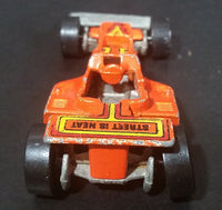 1982 Hot Wheels Land Lord Street is Neat Orange Die Cast Toy Race Car Vehicle - Treasure Valley Antiques & Collectibles