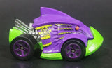 2014 Hot Wheels Monster Mission Piranha Terror Purple Lime Green Die Cast Toy Car Vehicle - Treasure Valley Antiques & Collectibles