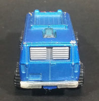 2009 Hot Wheels 1977 Baja Breaker Ford Econoline Van Metalflake Satin Blue No. 121 Die Cast Toy Car Vehicle