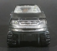 2013 Hot Wheels City Works 1997 Ford F-150 Lifted 4x4 Black Die Cast Toy Car Rescue Vehicle - Treasure Valley Antiques & Collectibles