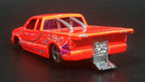 2000 Hot Wheels First Editions 1998 Chevy Pro Stock S10 Truck Neon Orange Die Cast Toy Race Car Vehicle - Treasure Valley Antiques & Collectibles