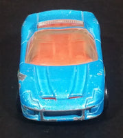 2009 Hot Wheels Airshot Super Drop 40 Somethin' Light Satin Blue Die Cast Toy Car Vehicle - Treasure Valley Antiques & Collectibles