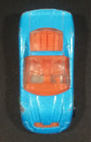 2009 Hot Wheels Airshot Super Drop 40 Somethin' Light Satin Blue Die Cast Toy Car Vehicle - Treasure Valley Antiques & Collectibles