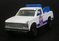 Rare 1983 Hot Wheels Sandee Beach Patrol White Truck Die Cast Toy Car Vehicle - Made in France