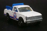 Rare 1983 Hot Wheels Sandee Beach Patrol White Truck Die Cast Toy Car Vehicle - Made in France