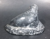 Jolin Canada Seal Soapstone Carved Sculpture Ornament w/ Original Sticker - Treasure Valley Antiques & Collectibles