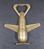 Kate Aspen "Let The Adventure Begin" Airplane Shaped Metal Beverage Bottle Opener - Treasure Valley Antiques & Collectibles