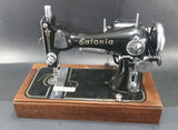 Rare Antique Hamilton Beach Eatonia "Eatons" Black Sewing Machine with Pedal Model A - Treasure Valley Antiques & Collectibles