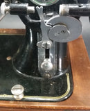 Rare Antique Hamilton Beach Eatonia "Eatons" Black Sewing Machine with Pedal Model A - Treasure Valley Antiques & Collectibles