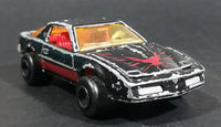 Vintage Majorette Pontiac Firebird Trans Am Black Die Cast Toy Car Vehicle w/ Opening Hood - Treasure Valley Antiques & Collectibles