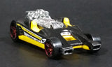 2013 Hot Wheels Triple Track Twister Honda Racer Black Yellow Die Cast Toy Race Car Vehicle - Treasure Valley Antiques & Collectibles