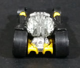 2013 Hot Wheels Triple Track Twister Honda Racer Black Yellow Die Cast Toy Race Car Vehicle - Treasure Valley Antiques & Collectibles