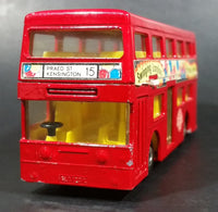 Vintage 1972 Matchbox SuperKings Lesney Products The Londoner K-15 London Double Decker Red Bus - Treasure Valley Antiques & Collectibles