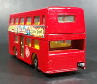 Vintage 1972 Matchbox SuperKings Lesney Products The Londoner K-15 London Double Decker Red Bus - Treasure Valley Antiques & Collectibles