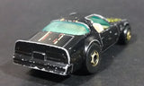 Rare Vintage 1982 Hot Wheels Hot Ones Hot Bird Black Yellow Die Cast Toy Car Vehicle - Gold Wheels