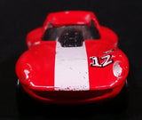 1998 Hot Wheels First Editions Cat-A-Pult Red White Die Cast Toy Race Car Vehicle - Treasure Valley Antiques & Collectibles