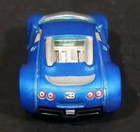 2010 Hot Wheels Hot Auction Bugatti Veyron Satin Blue Die Cast Toy Dream Super Car Vehicle - Treasure Valley Antiques & Collectibles