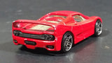 2007 Hot Wheels All Stars Ferrari F50 Red Die Cast Toy Dream Super Car Vehicle