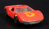 Vintage Marz Karz Ford GT 40 #5 Peach Orange Die Cast Toy Race Car Vehicle 89-27 - Made in China - Treasure Valley Antiques & Collectibles