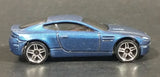 2008 Hot Wheels All Stars Aston Martin V8 Vantage Metallic Dark Blue Die Cast Toy Car Vehicle - Treasure Valley Antiques & Collectibles