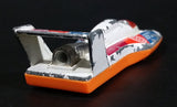 2000 Hot Wheels Forces of Nature Hydroplane White Die Cast Toy Speed Boat Oceanic One Research Vehicle - Treasure Valley Antiques & Collectibles