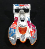 2000 Hot Wheels Forces of Nature Hydroplane White Die Cast Toy Speed Boat Oceanic One Research Vehicle - Treasure Valley Antiques & Collectibles