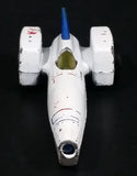 1980 Hot Wheels Tricar X8 White Blue Die Cast Toy Jet Car Vehicle - Treasure Valley Antiques & Collectibles