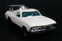 2000 Hot Wheels 2000 First Editions 68 El Camino Pearl White Die Cast Toy Muscle Car Vehicle - Treasure Valley Antiques & Collectibles