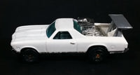 2000 Hot Wheels 2000 First Editions 68 El Camino Pearl White Die Cast Toy Muscle Car Vehicle - Treasure Valley Antiques & Collectibles