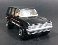 1996 Hot Wheels Range Rover Metallic Black Die Cast Toy Car Vehicle - Treasure Valley Antiques & Collectibles