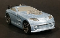 2004 Hot Wheels Tooned Mercy Breaker Light Silver Blue Die Cast Toy Car Vehicle - McDonald's Happy Meal - Treasure Valley Antiques & Collectibles