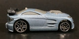 2004 Hot Wheels Tooned Mercy Breaker Light Silver Blue Die Cast Toy Car Vehicle - McDonald's Happy Meal