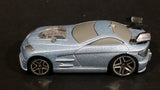 2004 Hot Wheels Tooned Mercy Breaker Light Silver Blue Die Cast Toy Car Vehicle - McDonald's Happy Meal - Treasure Valley Antiques & Collectibles