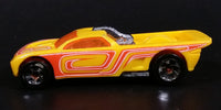 2008 Hot Wheels Trick Tracks Bedlam Truck Yellow Die Cast Toy Car Vehicle - Treasure Valley Antiques & Collectibles