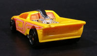 2008 Hot Wheels Trick Tracks Bedlam Truck Yellow Die Cast Toy Car Vehicle - Treasure Valley Antiques & Collectibles