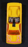 2008 Hot Wheels Trick Tracks Bedlam Truck Yellow Die Cast Toy Car Vehicle - Treasure Valley Antiques & Collectibles