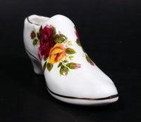 1960s Ashleydale England Fine Bone China Porcelain Collectible Decorative Shoe